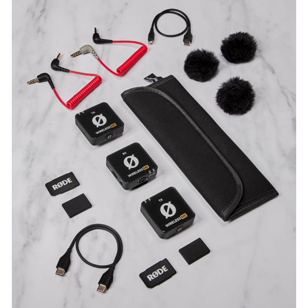RØDE Wireless ME Dual két csatornás vezeték nélküli mikrofon rendszer, fekete RØDE Wireless ME Dual két csatornás vezeték nélküli mikrofon rendszer, fekete
