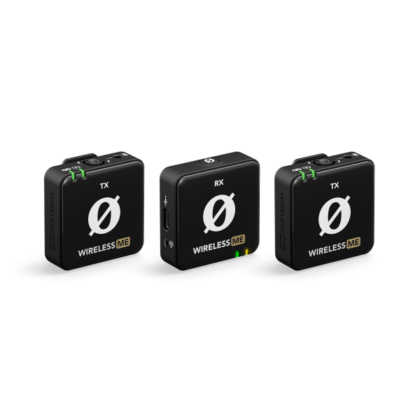 RØDE Wireless ME Dual két csatornás vezeték nélküli mikrofon rendszer, fekete RØDE Wireless ME Dual két csatornás vezeték nélküli mikrofon rendszer, fekete