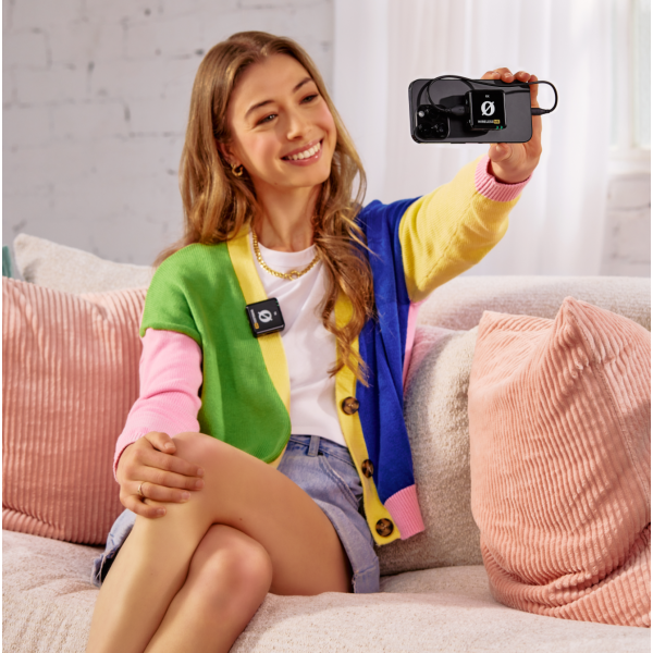 RØDE Wireless ME egy csatornás vezeték nélküli mikrofon rendszer, fekete