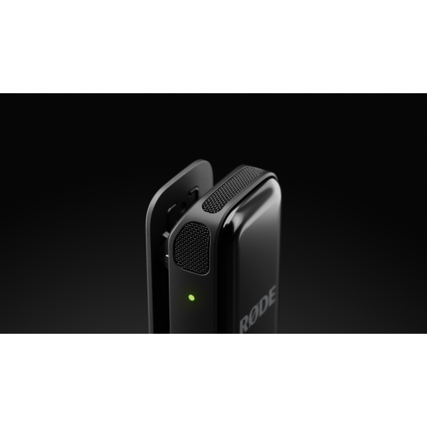RØDE Wireless Micro-L két csatornás kompakt vezeték nélküli mikrofon (Lightning), fekete RØDE Wireless Micro-L két csatornás kompakt vezeték nélküli mikrofon (Lightning), fekete