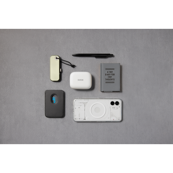 RØDE Wireless Micro-L két csatornás kompakt vezeték nélküli mikrofon (Lightning), fehér RØDE Wireless Micro-L két csatornás kompakt vezeték nélküli mikrofon (Lightning), fehér