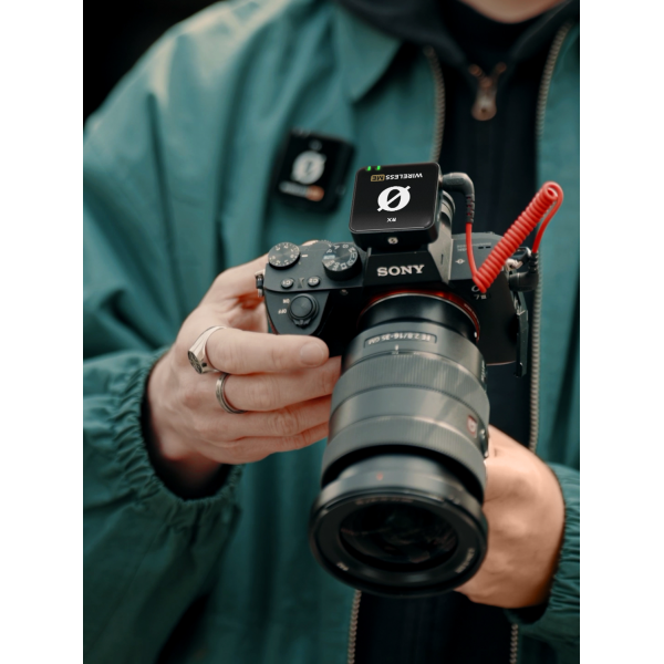 RØDE Wireless ME egy csatornás vezeték nélküli mikrofon rendszer, fekete