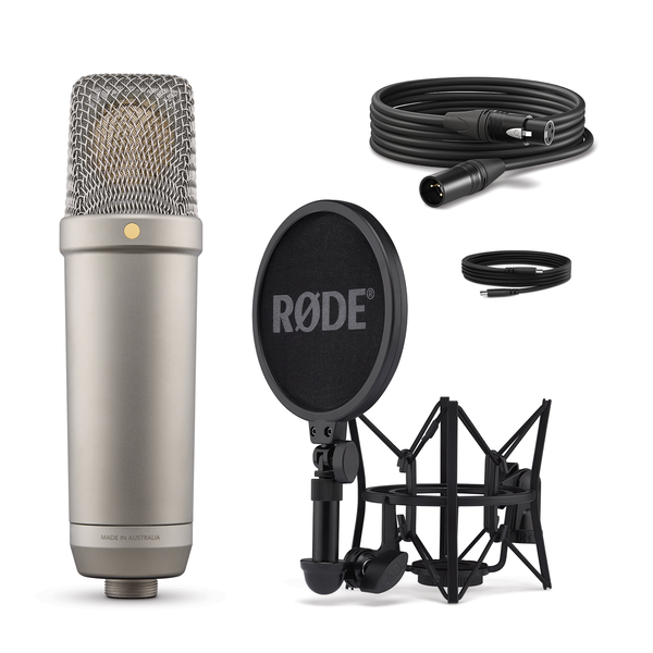 RØDE NT1 GEN5 prémium kondenzátor stúdió mikrofon (XLR / USB), ezüst