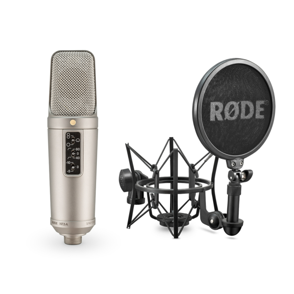 RØDE NT2-A kondenzátor stúdió mikrofon változtatható karakterisztikával