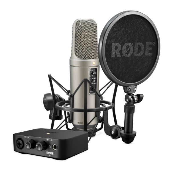 RØDE NT2-A kondenzátor stúdió mikrofon változtatható karakterisztikával