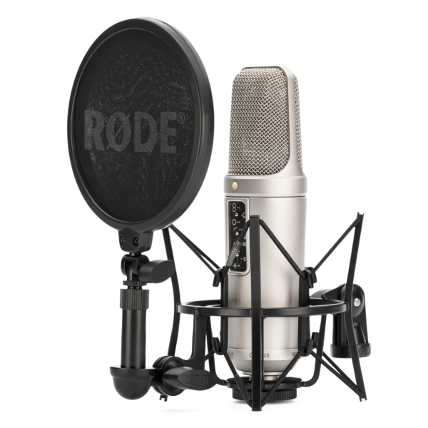 RØDE NT2-A kondenzátor stúdió mikrofon változtatható karakterisztikával