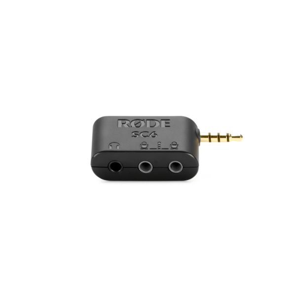 RØDE SC6 kettõs TRRS mikrofon és fejhallgató adapter mobil eszközökhöz RØDE SC6 kettõs TRRS mikrofon és fejhallgató adapter mobil eszközökhöz