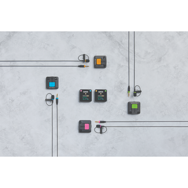 RØDE COLORS2 színjelölő szett Wireless szériához és Lavalier mikrofonokhoz, 4db
