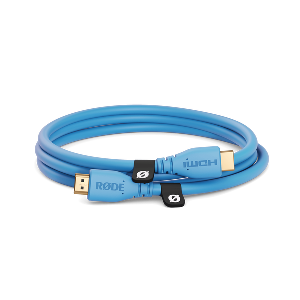 RØDE HDMI Cable prémium HDMI kábel, 1.5m, kék RØDE HDMI Cable prémium HDMI kábel, 1.5m, kék