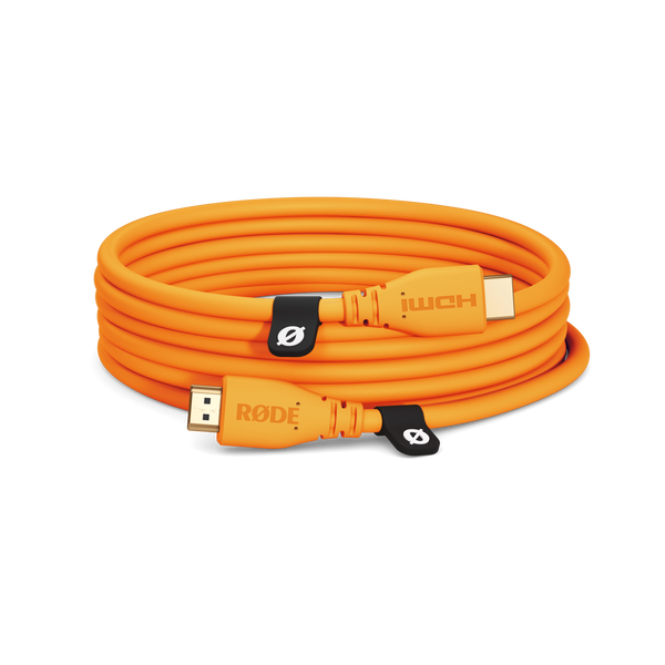 RØDE HDMI Cable prémium HDMI kábel, 3m, narancssárga RØDE HDMI Cable prémium HDMI kábel, 3m, narancssárga