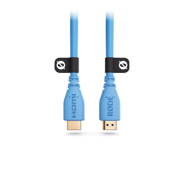 RØDE HDMI Cable prémium HDMI kábel, 1.5m, kék RØDE HDMI Cable prémium HDMI kábel, 1.5m, kék