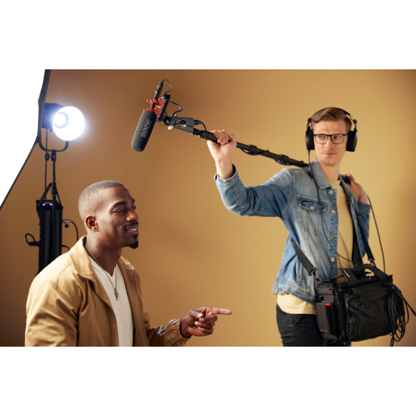 RØDE NTG3 prémium minőségű puskamikrofon, fekete