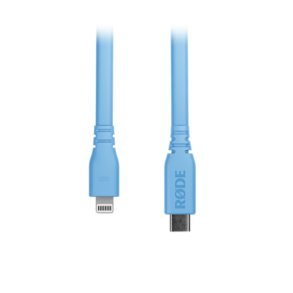 RØDE SC19-B  USB-C - Lightning átalakító kábel, 1.5m, kék RØDE SC19-B  USB-C - Lightning átalakító kábel, 1.5m, kék