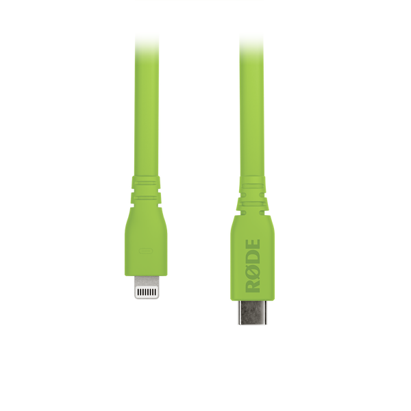 RØDE SC19-G  USB-C - Lightning átalakító kábel, 1.5m, zöld RØDE SC19-G  USB-C - Lightning átalakító kábel, 1.5m, zöld