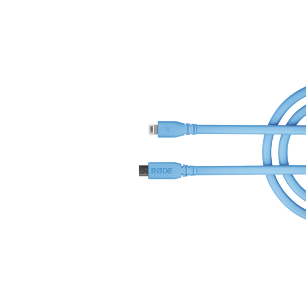 RØDE SC19-B  USB-C - Lightning átalakító kábel, 1.5m, kék RØDE SC19-B  USB-C - Lightning átalakító kábel, 1.5m, kék