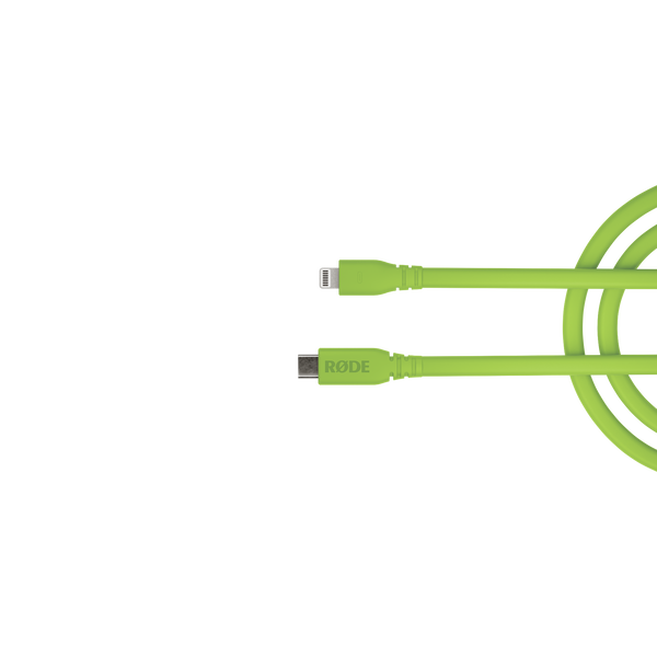 RØDE SC19-G  USB-C - Lightning átalakító kábel, 1.5m, zöld RØDE SC19-G  USB-C - Lightning átalakító kábel, 1.5m, zöld
