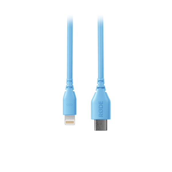 RØDE SC21-B USB-C - Lightning átalakító kábel, 0.3m, kék