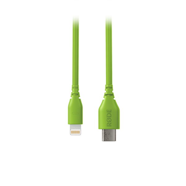 RØDE SC21-G USB-C - Lightning átalakító kábel, 0.3m, zöld RØDE SC21-G USB-C - Lightning átalakító kábel, 0.3m, zöld
