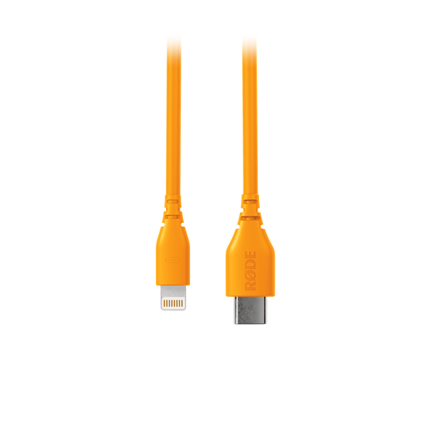 RØDE SC21-O USB-C - Lightning átalakító kábel, 0.3m, narancssárga RØDE SC21-O USB-C - Lightning átalakító kábel, 0.3m, narancssárga