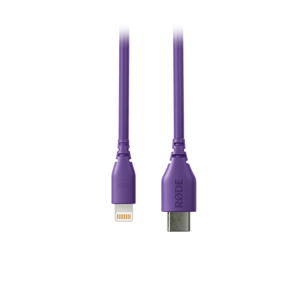RØDE SC21-PU USB-C - Lightning átalakító kábel, 0.3m, lila RØDE SC21-PU USB-C - Lightning átalakító kábel, 0.3m, lila
