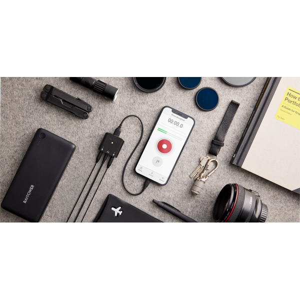 RØDE SC21 USB-C - Lightning átalakító kábel, 0.3m, fekete