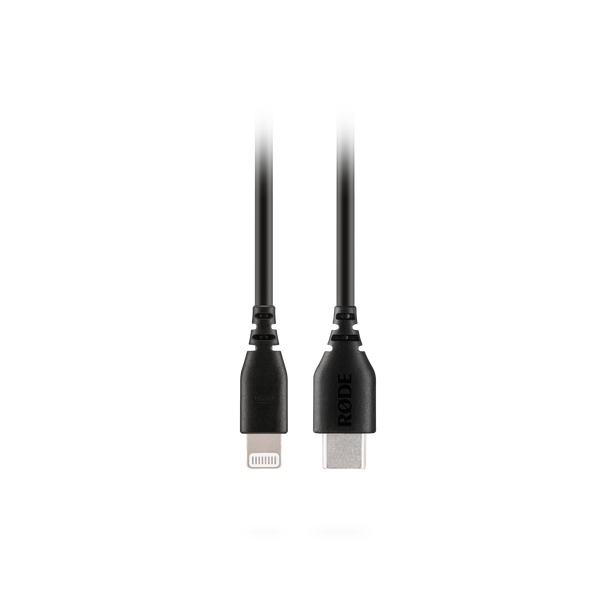 RØDE SC21 USB-C - Lightning átalakító kábel, 0.3m, fekete