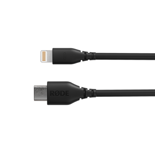 RØDE SC21 USB-C - Lightning átalakító kábel, 0.3m, fekete