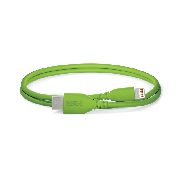 RØDE SC21-G USB-C - Lightning átalakító kábel, 0.3m, zöld RØDE SC21-G USB-C - Lightning átalakító kábel, 0.3m, zöld