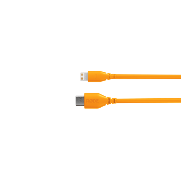 RØDE SC21-O USB-C - Lightning átalakító kábel, 0.3m, narancssárga RØDE SC21-O USB-C - Lightning átalakító kábel, 0.3m, narancssárga
