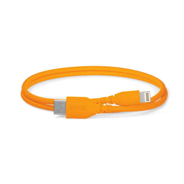 RØDE SC21-O USB-C - Lightning átalakító kábel, 0.3m, narancssárga RØDE SC21-O USB-C - Lightning átalakító kábel, 0.3m, narancssárga