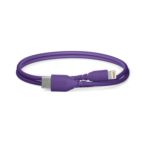 RØDE SC21-PU USB-C - Lightning átalakító kábel, 0.3m, lila RØDE SC21-PU USB-C - Lightning átalakító kábel, 0.3m, lila