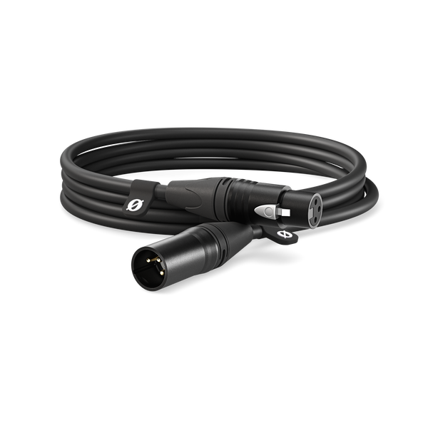 RØDE XLR3M prémium XLR mikrofonkábel, 3m, fekete