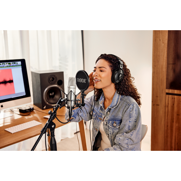 RØDE SM6 rezgésgátló mikrofonfogó pop-filterrel stúdió mikrofonokhoz RØDE SM6 rezgésgátló mikrofonfogó pop-filterrel stúdió mikrofonokhoz