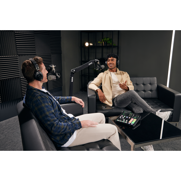 RØDECaster Duo podcast és audio produkciós keverő, fekete