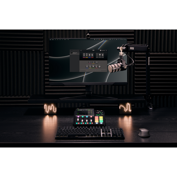 RØDECaster Duo podcast és audio produkciós keverő, fekete