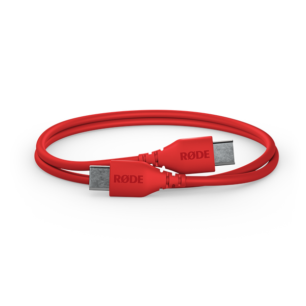 RØDE SC22-R USB-C kábel, 0.3m, piros RØDE SC22-R USB-C kábel, 0.3m, piros