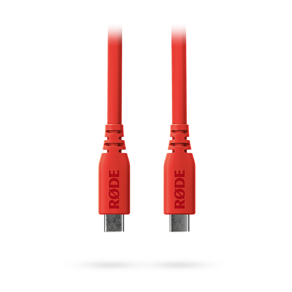 RØDE SC27-R SuperSpeed USB-C kábel, 2m, piros RØDE SC27-R SuperSpeed USB-C kábel, 2m, piros