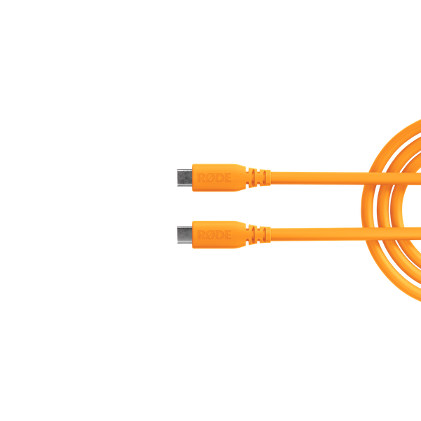 RØDE SC27-O SuperSpeed USB-C kábel, 2m, narancssárga RØDE SC27-O SuperSpeed USB-C kábel, 2m, narancssárga