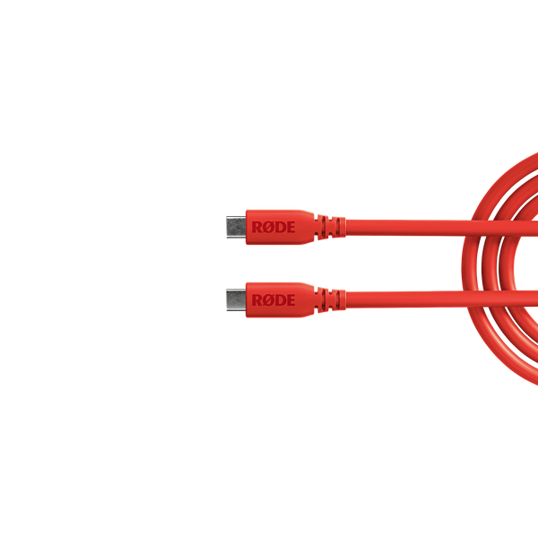RØDE SC27-R SuperSpeed USB-C kábel, 2m, piros RØDE SC27-R SuperSpeed USB-C kábel, 2m, piros