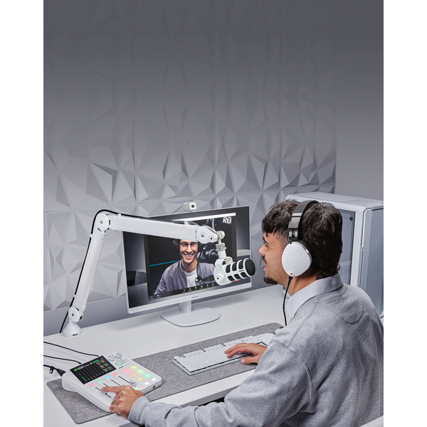 RØDECaster Duo podcast és audio produkciós keverő, fehér