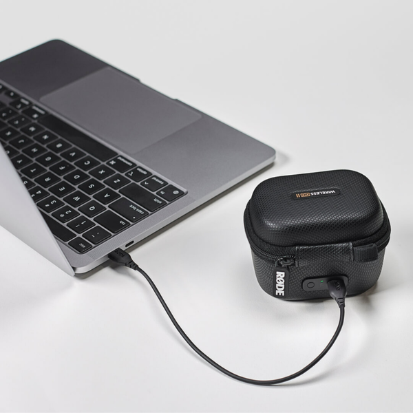 RØDE Charge Case töltő és tartó tok Wireless GO II rendszerhez