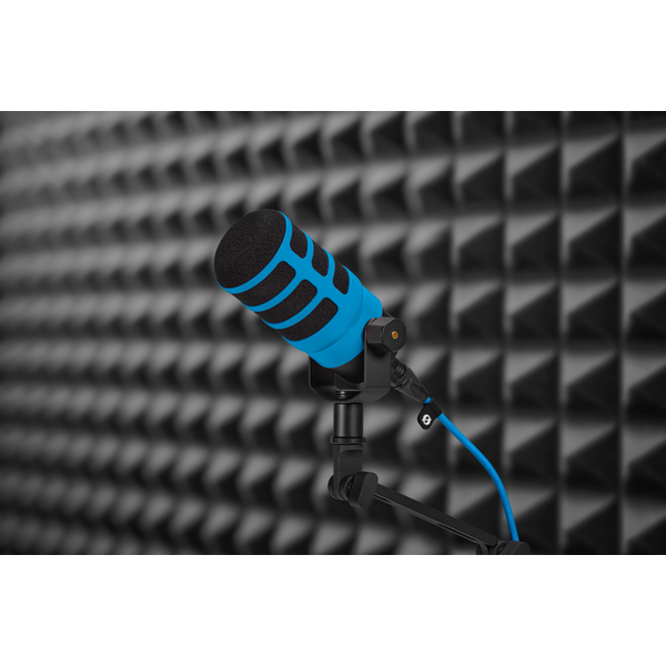 RØDE WS14-B mikrofonszivacs PodMic és PodMic USB mikrofonokhoz, kék
