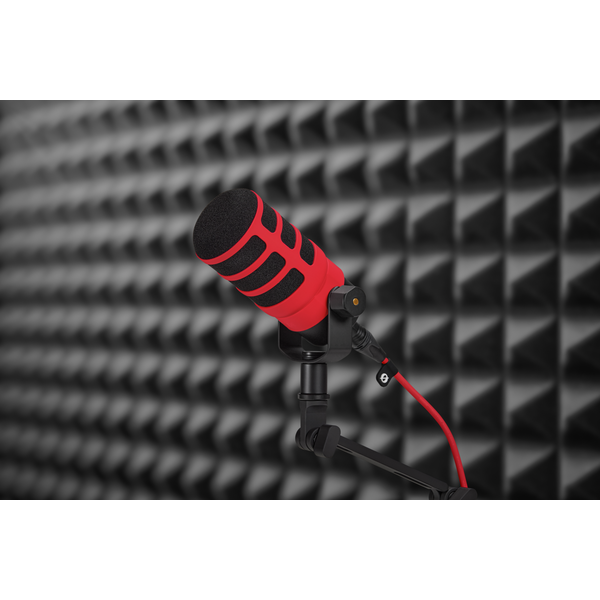 RØDE WS14-R mikrofonszivacs PodMic és PodMic USB mikrofonokhoz, piros