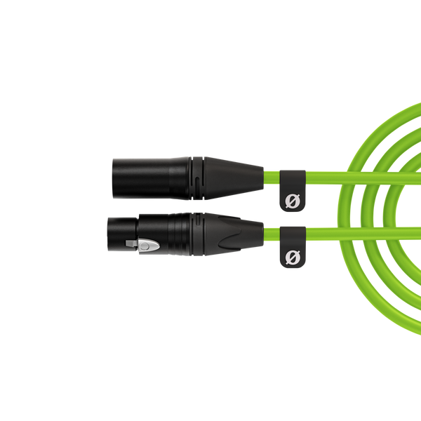 RØDE XLR3M-G prémium XLR mikrofonkábel, 3m, zöld RØDE XLR3M-G prémium XLR mikrofonkábel, 3m, zöld