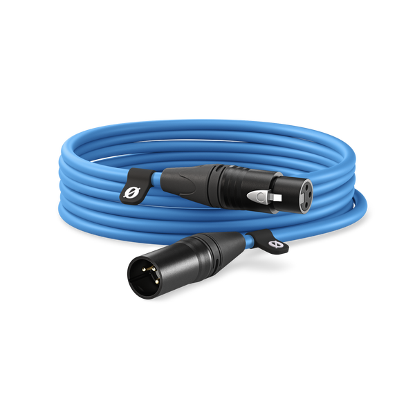 RØDE XLR6M-B prémium XLR mikrofonkábel, 6m, kék RØDE XLR6M-B prémium XLR mikrofonkábel, 6m, kék
