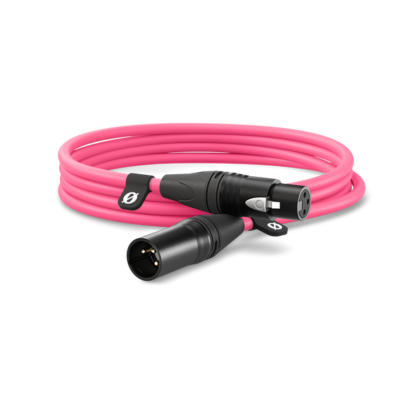 RØDE XLR3M-P prémium XLR mikrofonkábel, 3m, rózsaszín RØDE XLR3M-P prémium XLR mikrofonkábel, 3m, rózsaszín