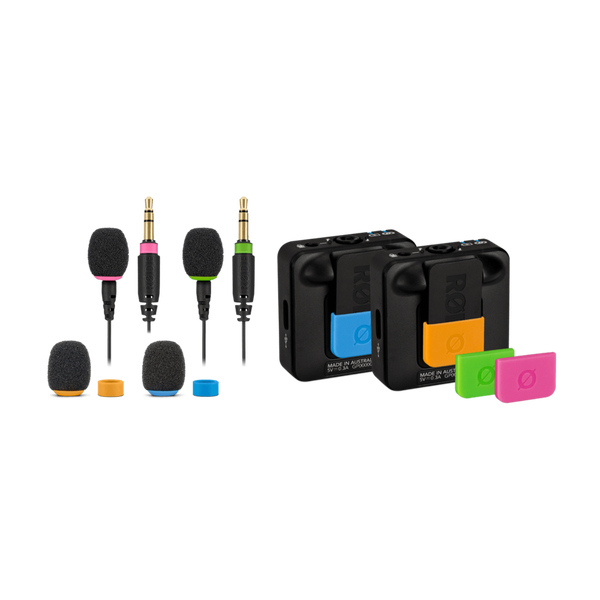 RØDE COLORS2 színjelölő szett Wireless szériához és Lavalier mikrofonokhoz, 4db