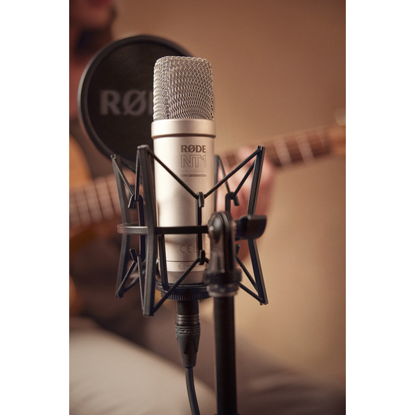 RØDE NT1 GEN5 prémium kondenzátor stúdió mikrofon (XLR / USB), ezüst