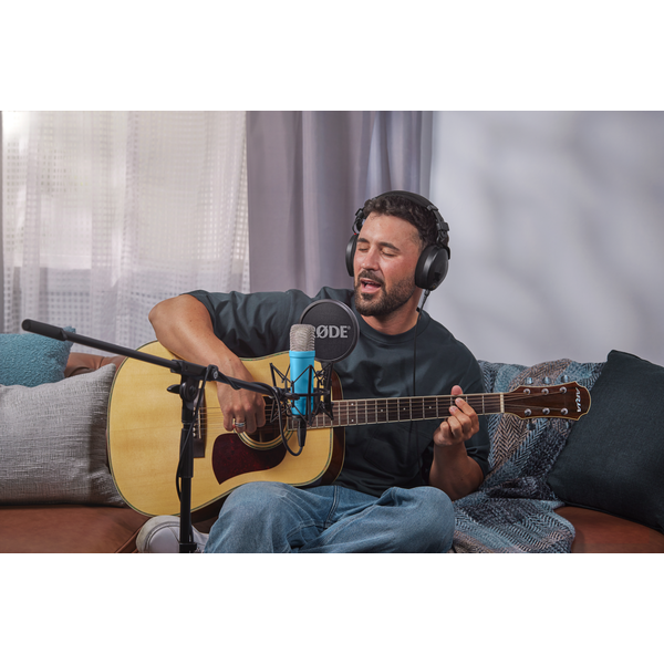 RØDE NT1 Signature Series kondenzátor stúdió mikrofon, kék