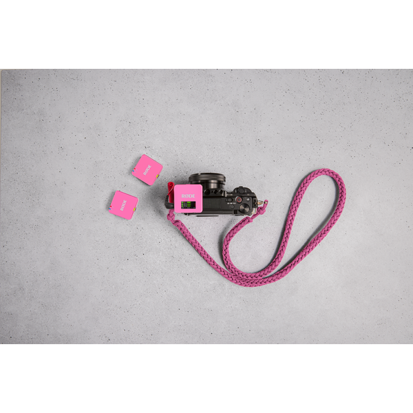 RØDE Wireless GO GEN3 két csatornás vezeték nélküli mikrofon rendszer, rózsaszín